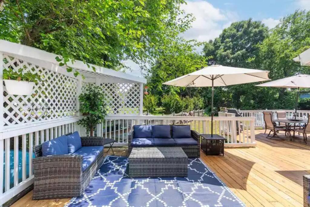 Lrge 5 Bedroom 9 Beds Near Dc-Pool, Hot Tub, Gym, Game Rm, Fire Pit โบวี ภายนอก รูปภาพ
