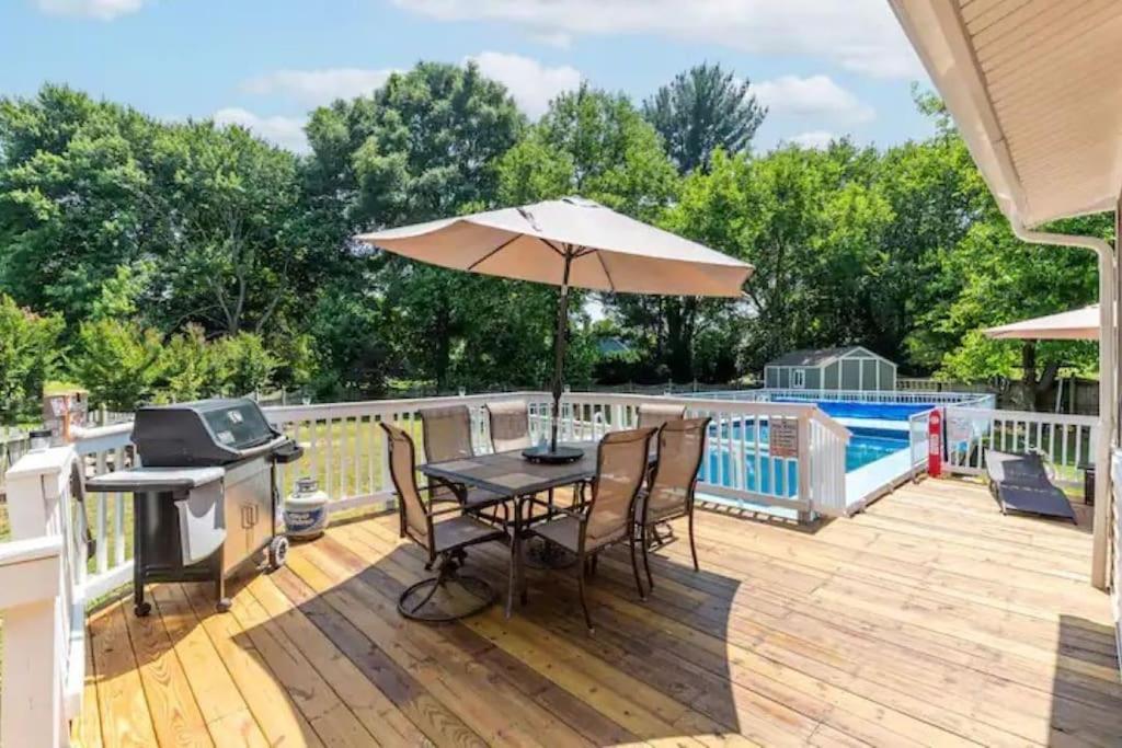 Lrge 5 Bedroom 9 Beds Near Dc-Pool, Hot Tub, Gym, Game Rm, Fire Pit โบวี ภายนอก รูปภาพ