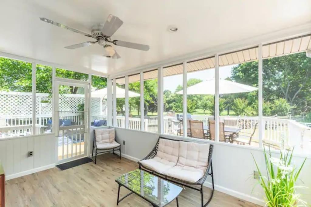 Lrge 5 Bedroom 9 Beds Near Dc-Pool, Hot Tub, Gym, Game Rm, Fire Pit โบวี ภายนอก รูปภาพ
