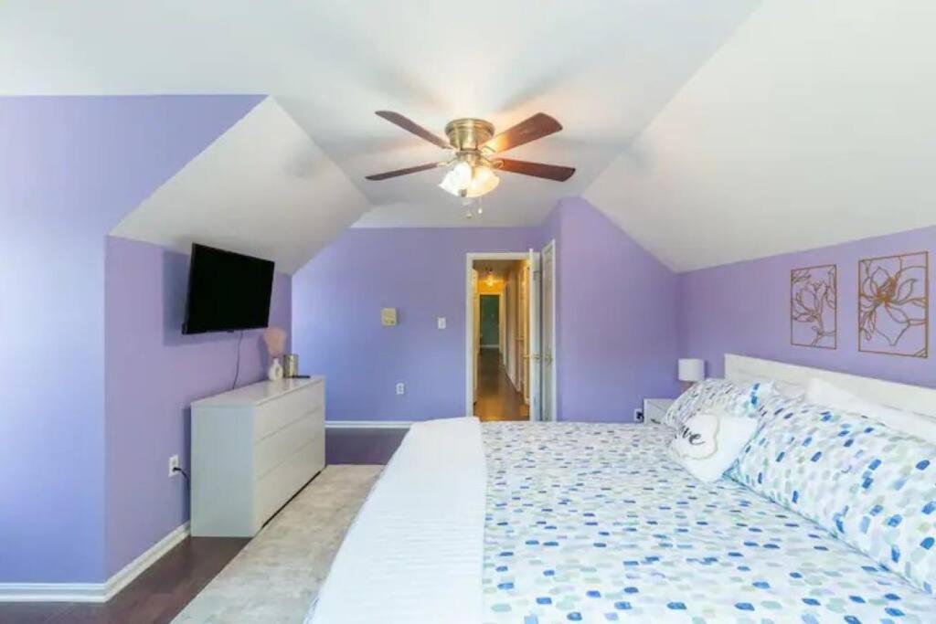 Lrge 5 Bedroom 9 Beds Near Dc-Pool, Hot Tub, Gym, Game Rm, Fire Pit โบวี ภายนอก รูปภาพ